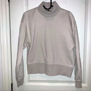 Zara creamy grey turtleneck sweater